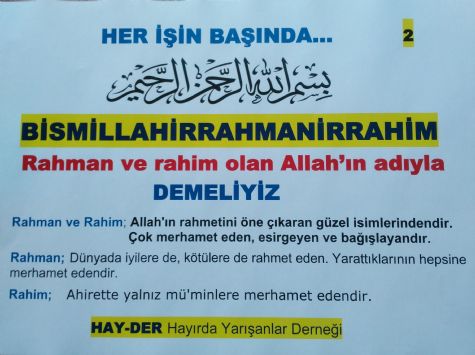 HER İŞİN BAŞI BESMELE